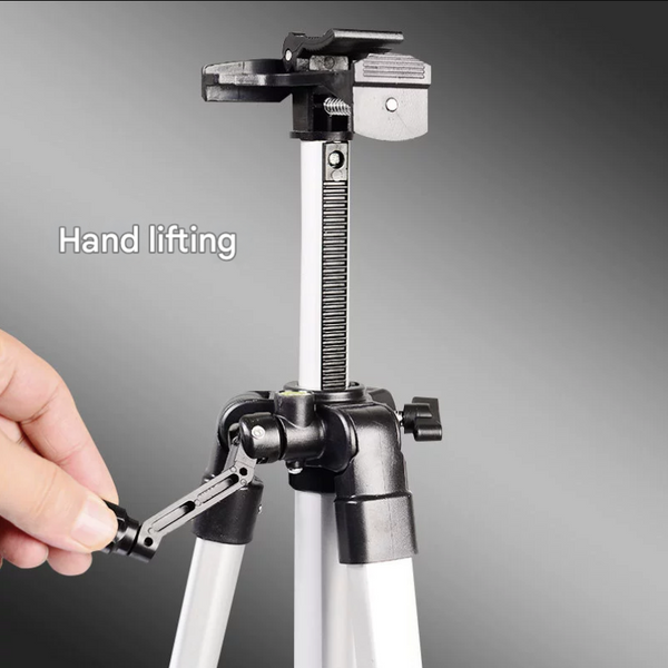 Elosung Purple Lightweight Adjustable Aluminum Camera Tripod With Carry Bag Professional Photography Stand Tripods & Monopods