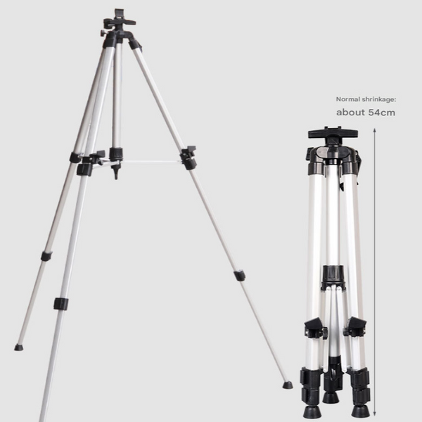 Elosung Purple Lightweight Adjustable Aluminum Camera Tripod With Carry Bag Professional Photography Stand Tripods & Monopods