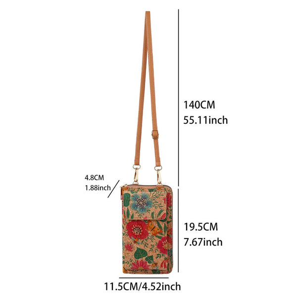 Elosung Elegance Bohemian Style Wallet With Multi Compartment Design Large Capacity Zipper Clutch For Women Wallets