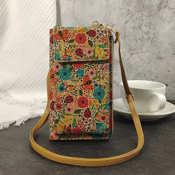 Elosung G Elegance Bohemian Style Wallet With Multi Compartment Design Large Capacity Zipper Clutch For Women Wallets