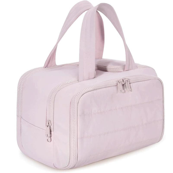 Elosung Pink Waterproof Travel Duffle Bag Lightweight Multi Pocket Overnight For Women Duffle Bags