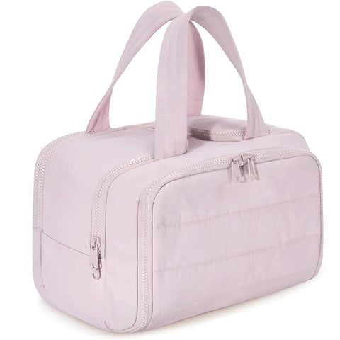 Elosung Pink Waterproof Travel Duffle Bag Lightweight Multi Pocket Overnight For Women Duffle Bags