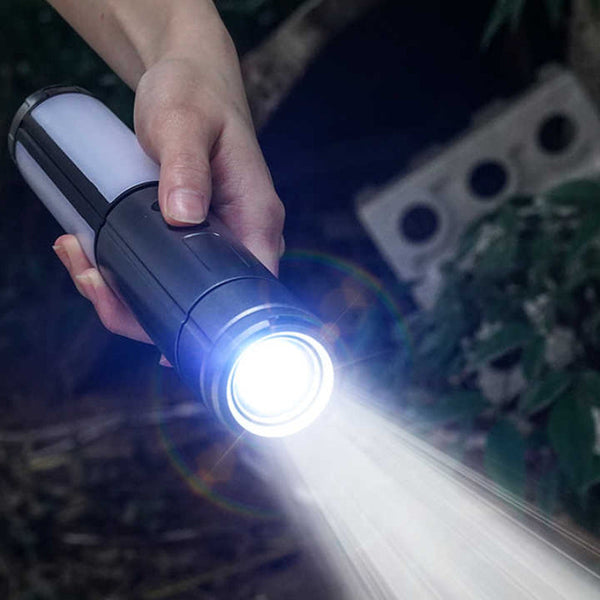 Elosung Multifunctional Telescopic Camping Lantern Portable Led Light With Adjustable Height And Usb Charging (Up To 51.8 Cm) Lanterns