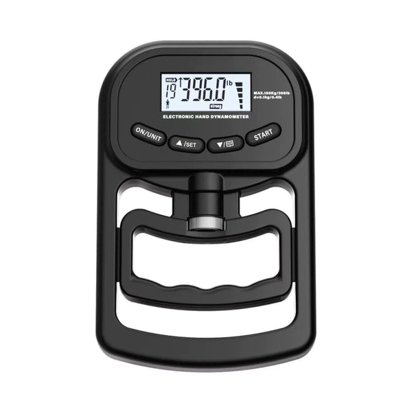 Elosung Black Electronic Hand Grip Strength Dynamometer Digital Forearm Tester With Lcd Display Other Strength Training