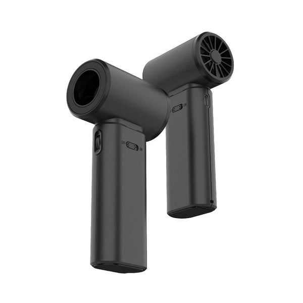 Black 2 In 1 Mini Handheld Fan And Hair Dryer Portable Fans