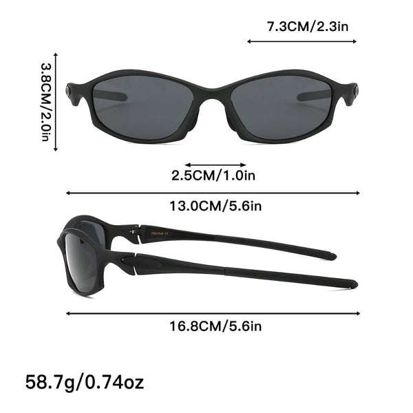 Elosung Stylish Sports Sunglasses With Uv Protection For Outdoor Activities Sunglasses Goggles
