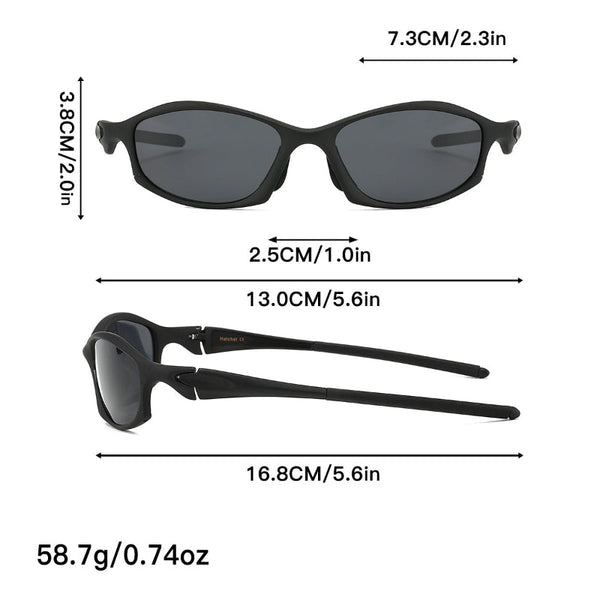 Brown Lens Stylish Sports With Uv Protection For Outdoor Activities Sunglasses