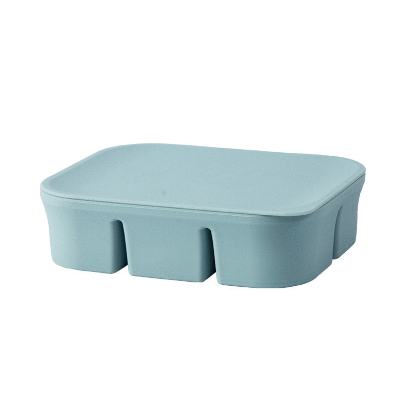 Elosung Blue Multifunctional Silicone Ice Cream Mold With 6 Cavities For Homemade Treats Ice Cubes Trays & Moulds