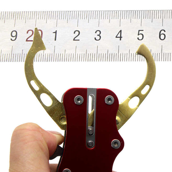 Elosung 2 Pcs Black Multi Function Fishing Hook Remover Tool Durable Lightweight And Compact Hooks