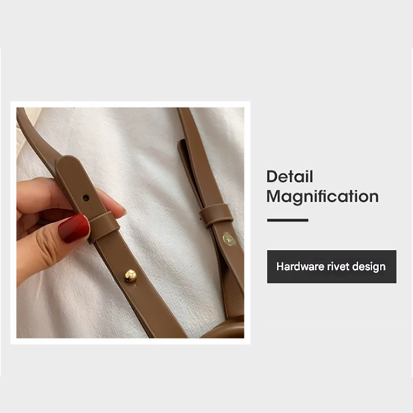 Yellow Compact Crossbody Leather Handbag Chic And Stylish For Everyday Use Women's Bags & Handbags