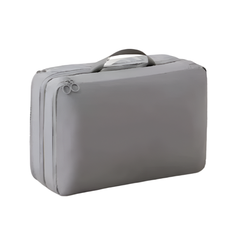 Grey Big Size Multifunctional Compact Travel Organizer Bag Stores 6 8 Essentials For Easy Access Other Travel Accessories