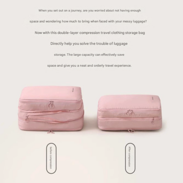 Grey Big Size Multifunctional Compact Travel Organizer Bag Stores 6 8 Essentials For Easy Access Other Travel Accessories