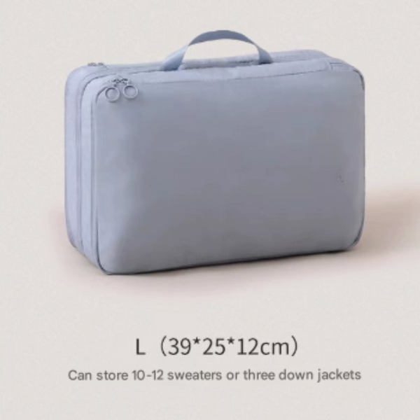 Blue Big Size Multifunctional Compact Travel Organizer Bag Stores 6 8 Essentials For Easy Access Other Travel Accessories