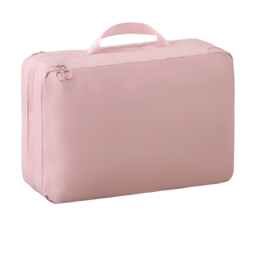 Pink Big Size Multifunctional Compact Travel Organizer Bag Stores 6 8 Essentials For Easy Access Other Travel Accessories