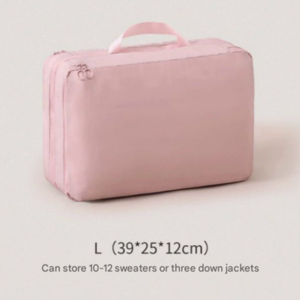 Pink Big Size Multifunctional Compact Travel Organizer Bag Stores 6 8 Essentials For Easy Access Other Travel Accessories