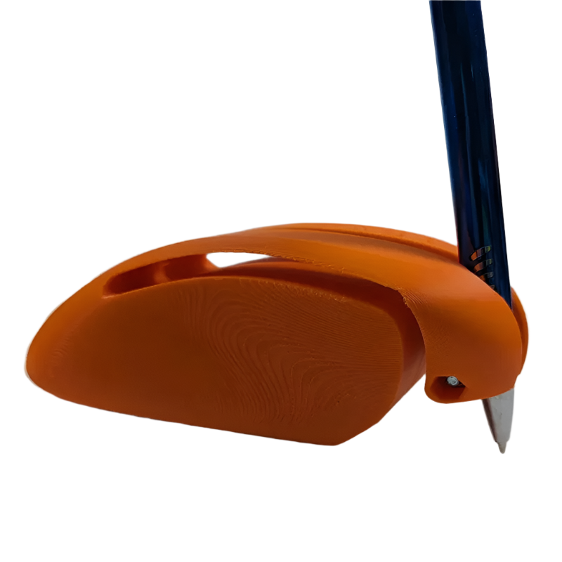 Orange Writing And Drawing Assistive Device 2Pcs Ergonomic Compact Other Drawing Supplies
