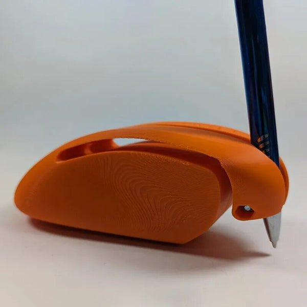Orange Writing And Drawing Assistive Device 2Pcs Ergonomic Compact Other Drawing Supplies