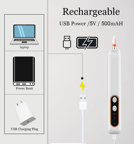Electric Nail Drill Set Polishing Tool With Multiple Attachments For Professional Use Electric Files & Tools