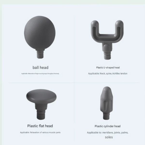 Green Handheld Massage Gun Compact And Portable Adjustable Speed For Muscle Relief Massagers