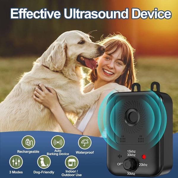 Ultrasonic Dog Repeller Frequency (15Khz 30Khz) For Training And Behavior Correction Other Training & Obedience