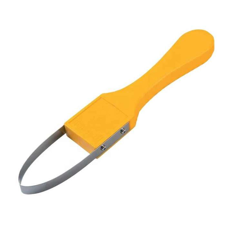 Yellow Garden Hand Weeder Tool Set 2 Piece Fork Tips Efficient Weeding Ergonomic Design Garden Tool Accessories
