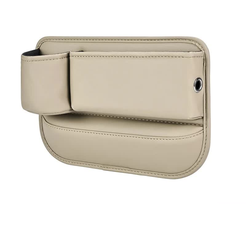 Beige Right Car Seat Gap Storage Box Practical Organizer Filler For Easy Access And Extra Car Organisers