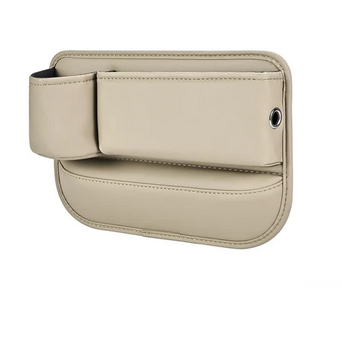 Beige Right Car Seat Gap Storage Box Practical Organizer Filler For Easy Access And Extra Car Organisers