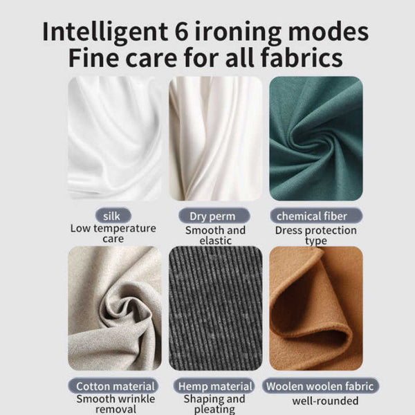 Grey Mini Electric Iron Rotating Handheld Garment Steamer Portable Wrinkle Remover For Clothes Compact Home And Travel Use Electric Steamers