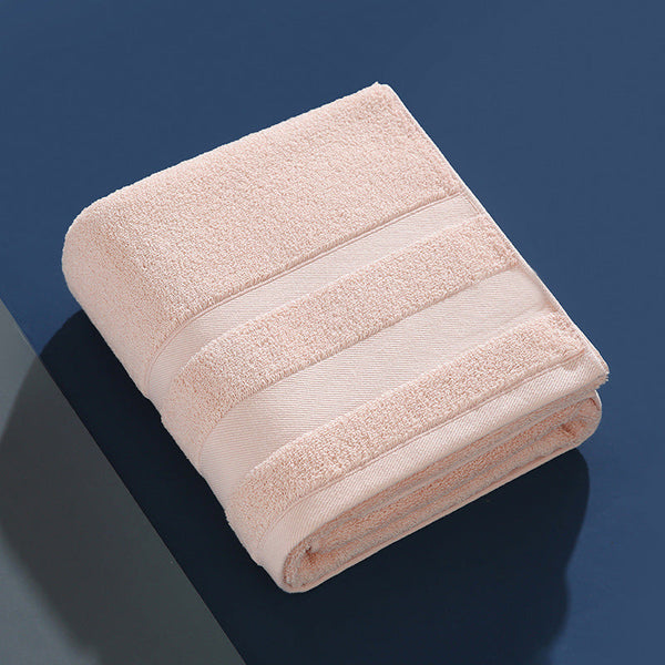 Elosung Pink Cotton Bath Towel 70X140cm Soft Absorbent 380G Luxury Towels & Washcloths