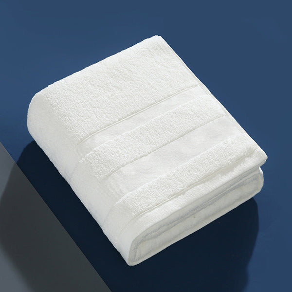 White Luxury 100% Cotton Bath Towel Soft & Absorbent 380G 70X140cm Towels & Washcloths