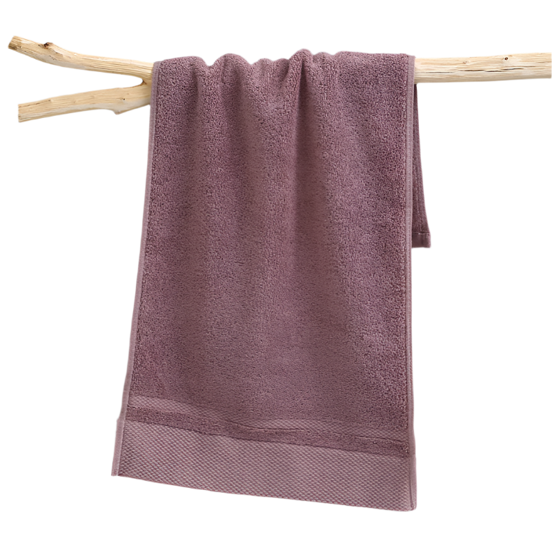 Red Brown Luxury 100% Cotton Face Towel Set 3 Piece Thick & Absorbent Towels Towels & Washcloths