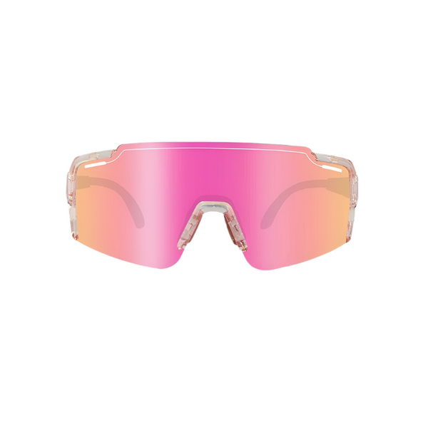 Pink Gradient Lens Uv400 Photochromic Cycling Glasses Sunglasses