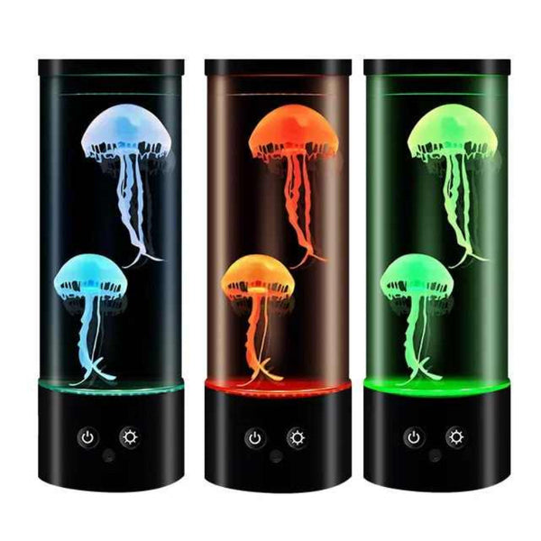 Elosung Led Jellyfish Lamp Creative Night Light For Bedroom And Children's Room Night Lights