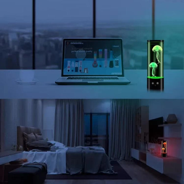 Elosung Led Jellyfish Lamp Creative Night Light For Bedroom And Children's Room Night Lights