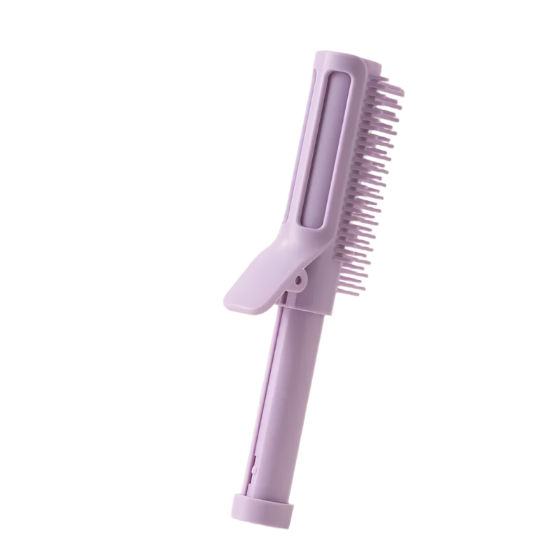 Elosung 3 Pack Purple Portable Hairstyle Brush For Root Volume Multifunction Styling Tool Brushes & Combs