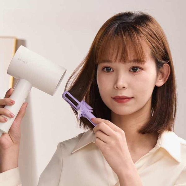 Elosung 3 Pack Off White Portable Hairstyle Brush For Root Volume Multifunction Styling Tool Brushes & Combs