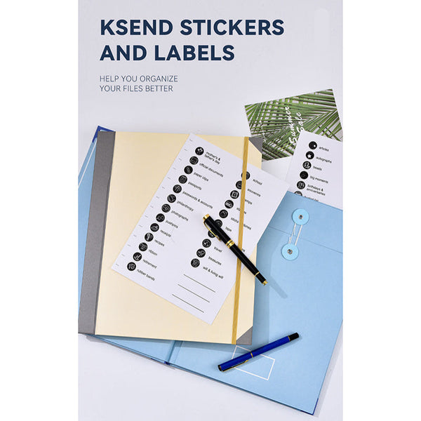 Elosung Thick Version Pink Accordion File Binder With 12 Envelopes Durable Document Organiser Personal Organisers