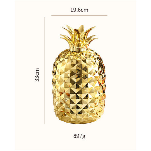 Elosung Silver Creative Pineapple Shaped 410 Stainless Steel 24 Piece Cutlery Set Elegant 6 Person Dining Gift Cutlery Sets