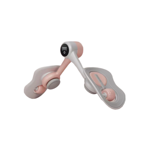 Elosung Pink Multi Function Pelvic Floor Muscle Trainer | Lcd Display Postpartum Recovery Thigh Trimmer 360A Rotatable Leg Fitness Tool Thigh Exercise