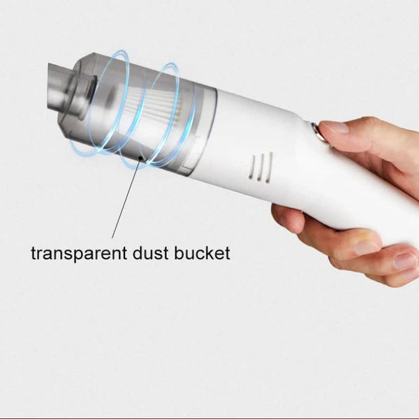 Black Wireless Portable Vacuum Cleaner Handheld Mini Car For Wet & Dry Use Pet Hair Remover Lightweight Home Vehicle Vacuums