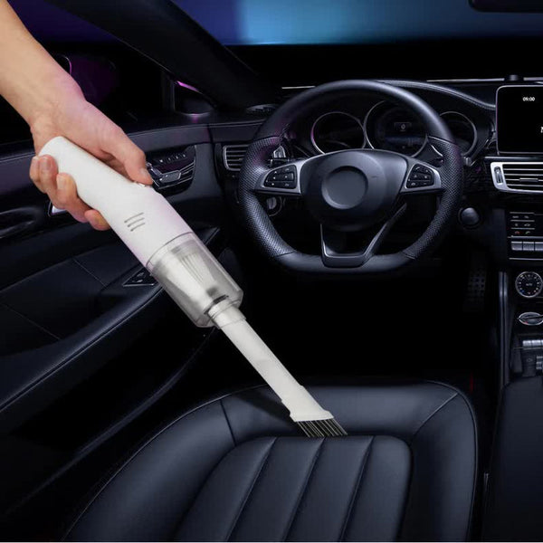 Black Wireless Portable Vacuum Cleaner Handheld Mini Car For Wet & Dry Use Pet Hair Remover Lightweight Home Vehicle Vacuums