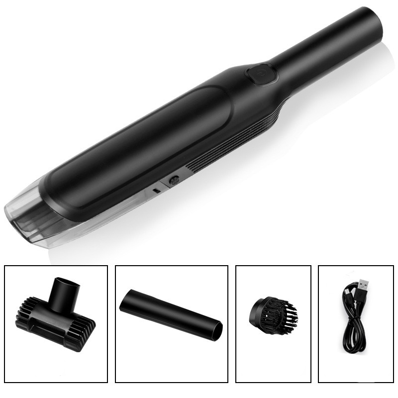 Wireless Handheld Car Vacuum Cleaner 8000Pa Suction Usb Rechargeable Wet & Dry Use Lightweight With Washable Filter 40 Minute Runtime Multi Functional