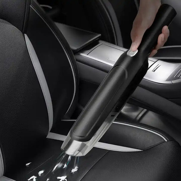 Wireless Handheld Car Vacuum Cleaner 8000Pa Suction Usb Rechargeable Wet & Dry Use Lightweight With Washable Filter 40 Minute Runtime Multi Functional