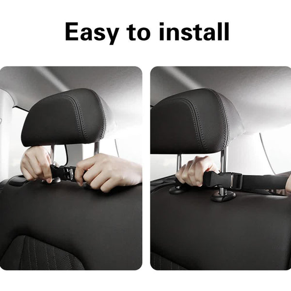 Grey Car Trunk Storage Bag Large Capacity Oxford Cloth Organizer Hanging Closet Storage