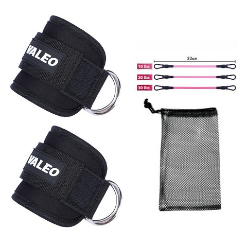 Elosung Ankle Straps For Glute And Leg Workouts Wrist & Ankle Weights