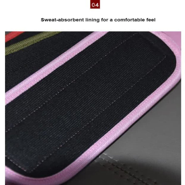 Pink Set (2 Ankle Straps + 3 Elastic Ropes 1 Mesh Bag) Adjustable For Leg And Glute Training Eva Padded Gym Foot Wrist & Ankle Weights