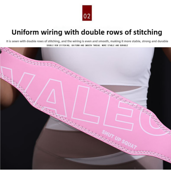 Elosung Size Black Professional Weightlifting Belt With Sponge Padding For Deep Squat And Deadlift Men Women Fitness Support Belts