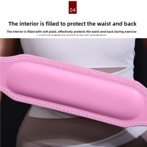 Belts Elosung Size M Black Professional Weightlifting Belt With Sponge Padding For Deep Squat And Deadlift Men Women Fitness Support