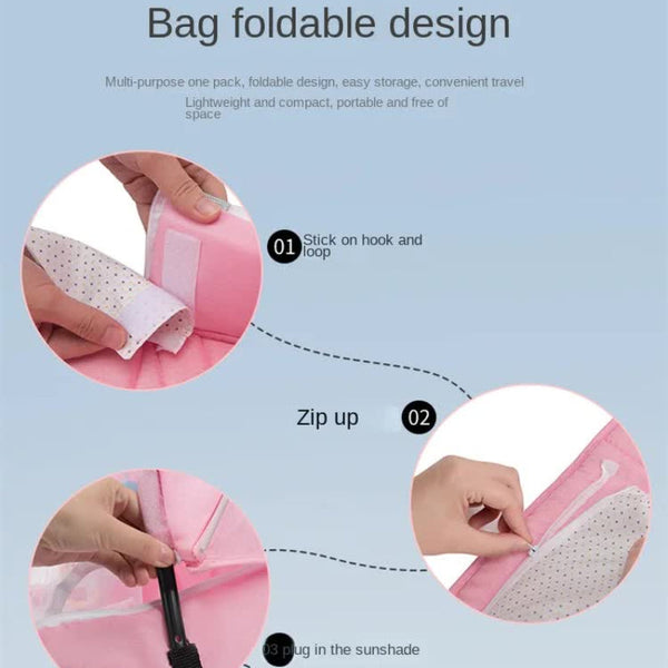 Little One Bed And Diaper Backpack With Mosquito Net Toys Nappy Bags