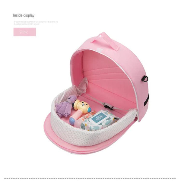 Multi Purpose Little One Bed And Diaper Backpack Nappy Bags